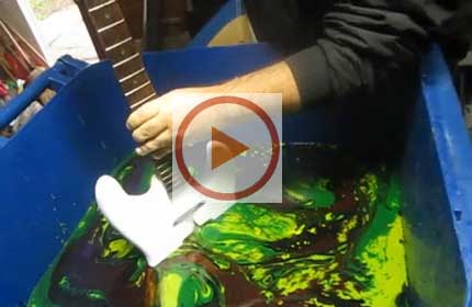 Swirl: come verniciare una Chitarra