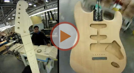 Come nasce una Fender Stratocaster