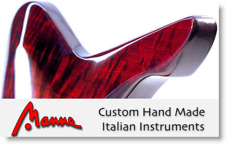 Manne Guitars: chitarre artigianali Italiane  che si fanno rispettare nel mondo